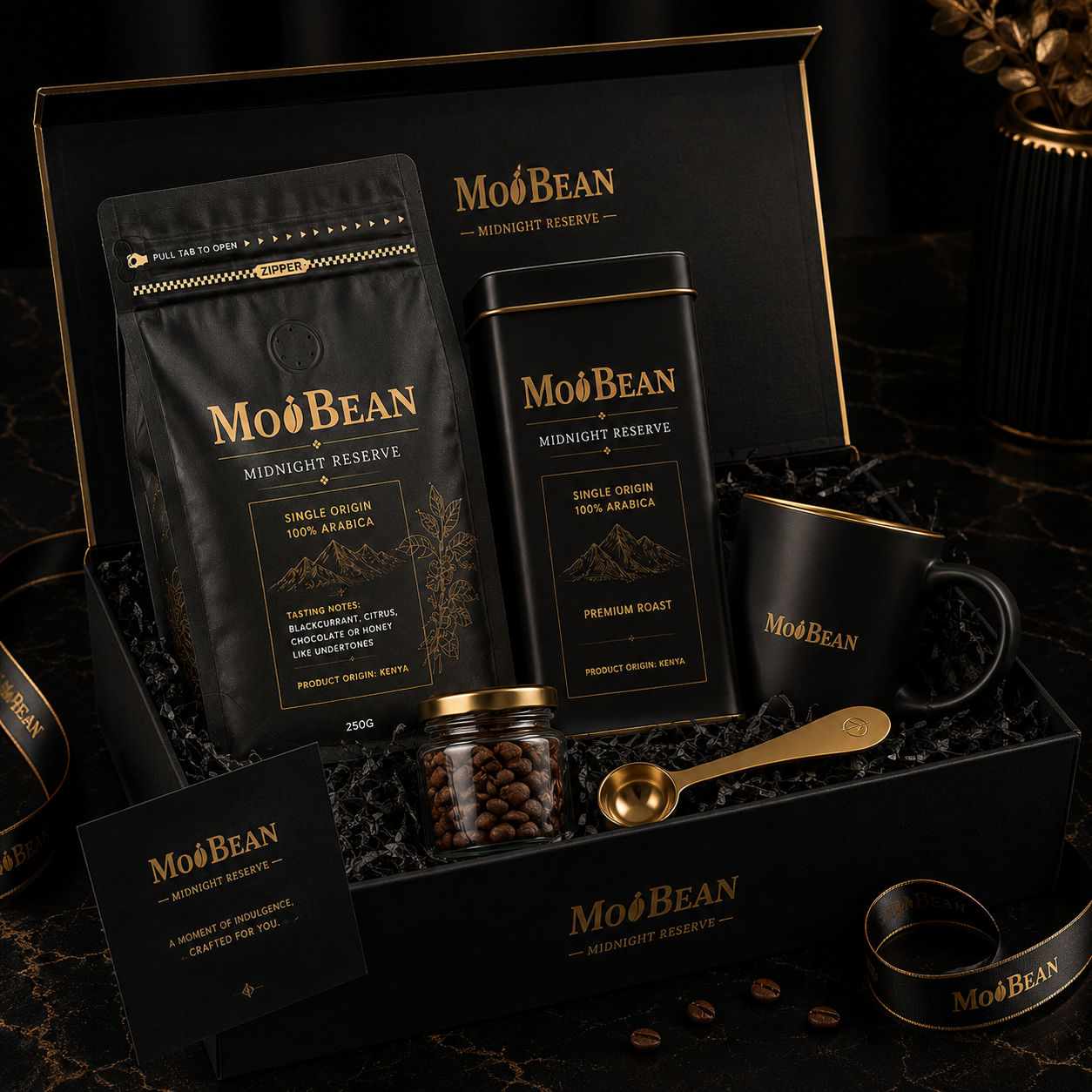 MoiBean hamper close detail